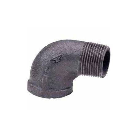 Anvil 2 In. Black Malleable Street 90 Degree Elbow 150 PSI Lead Free 810017210